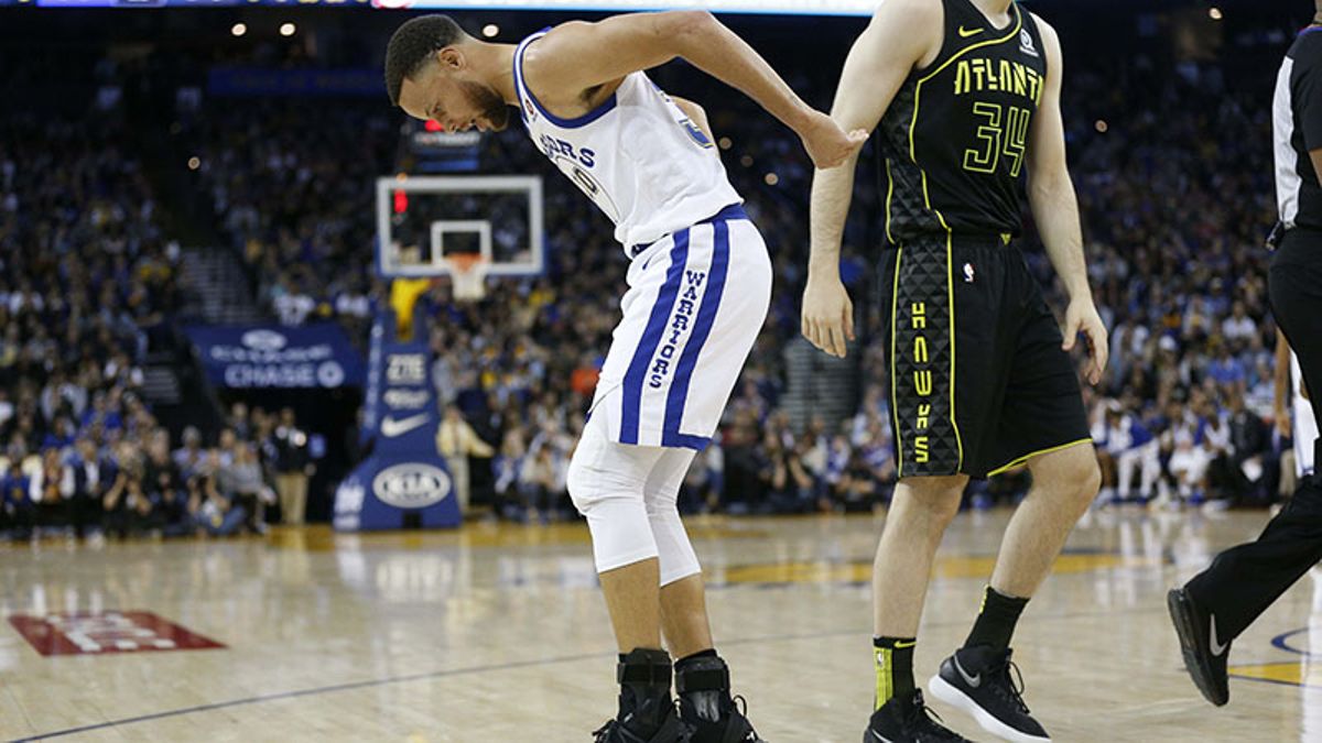 The NBA Playoffs Impact of Steph Curry's Knee Injury The Action Network