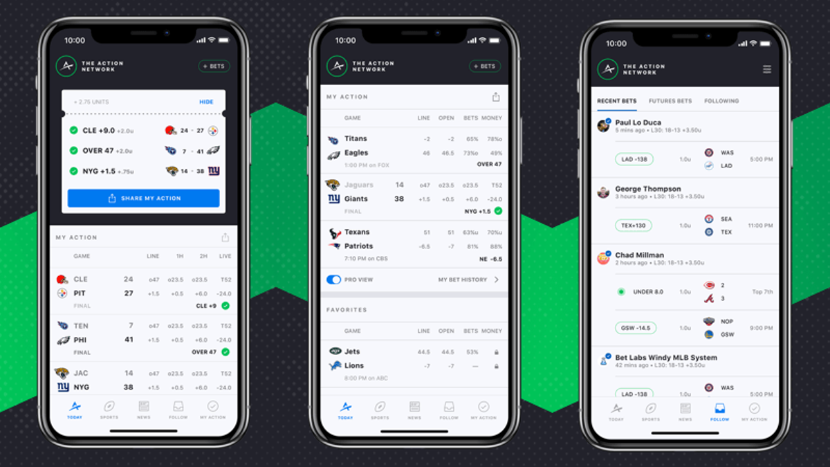 The Action Network: Follow Your Friends' Bets in Our Updated Mobile App