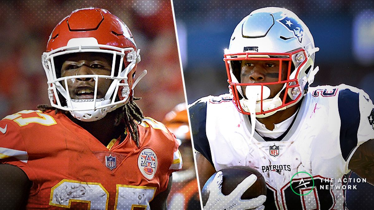 NFL Funnel Defense Ratings Kareem Hunt and James White Primed to Feast