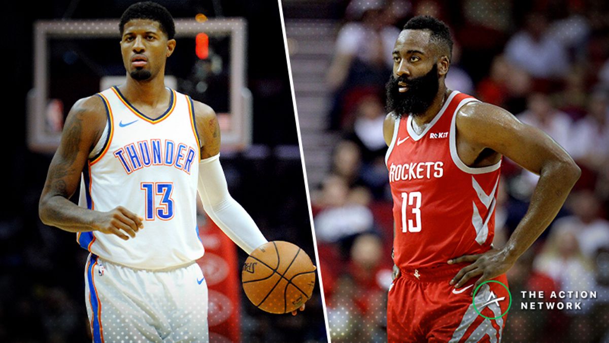 Thunder Rockets Christmas Betting Guide Will James Harden And Co Struggle To Score The Action Network