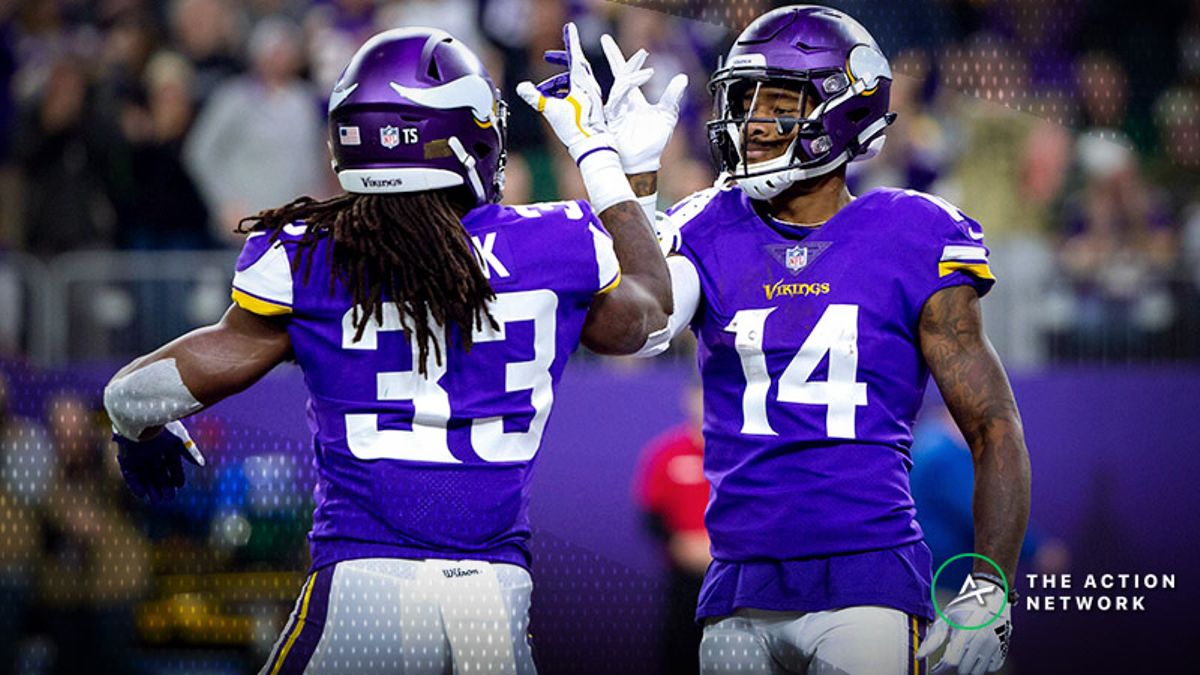 NFL Vegas Report: Oddsmakers Will Be Cheering for a Vikings Cover vs. Patriots article feature image