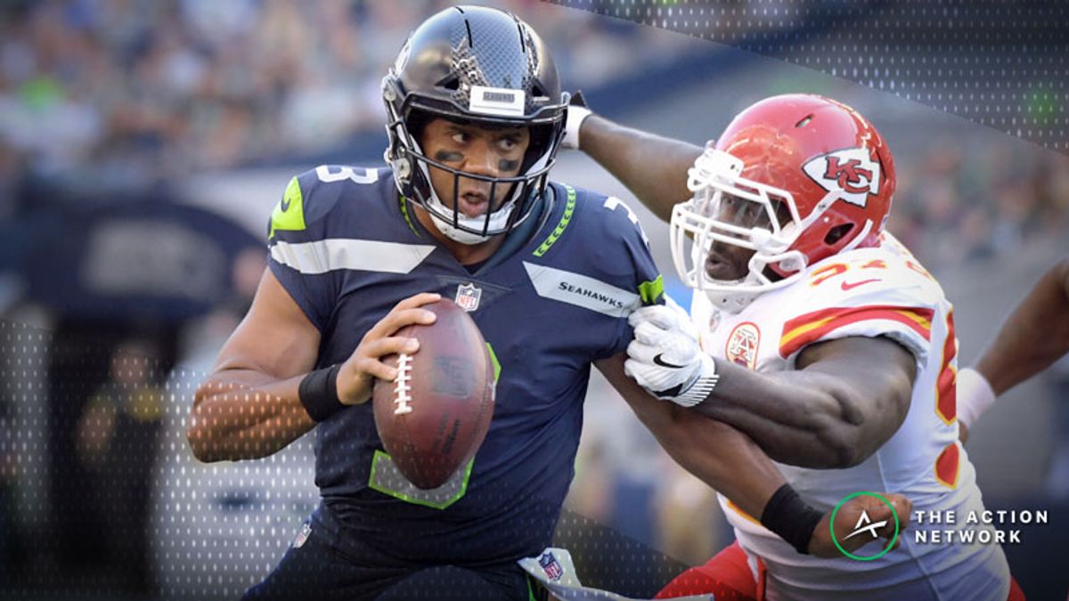 Best SNF Prop Bets for Chiefs-Seahawks: Can Bettors Bank on Russell Wilson’s Arm? article feature image