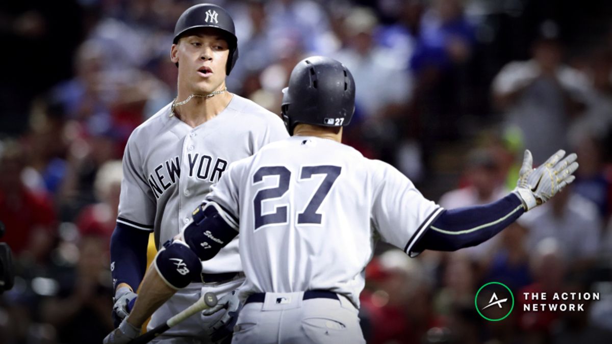 2019 MLB Home Run Odds: Giancarlo Stanton, Aaron Judge Top the List article feature image
