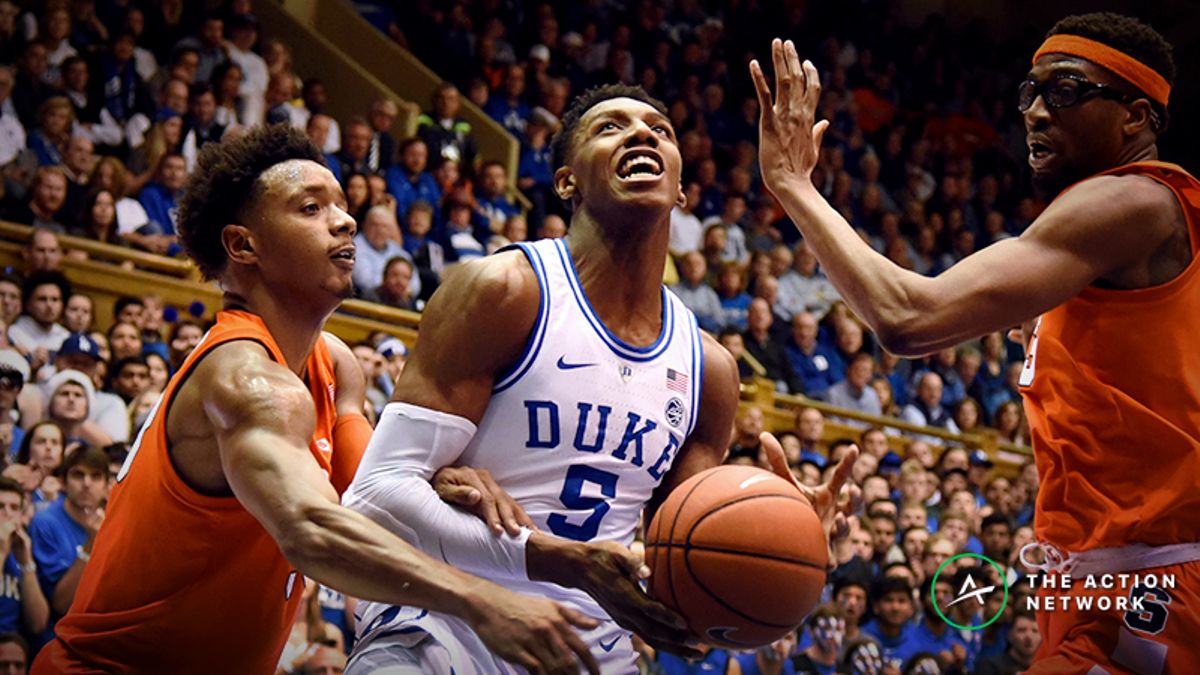 Duke-Syracuse Betting Preview: Can Blue Devils Cover Without Zion Williamson? article feature image