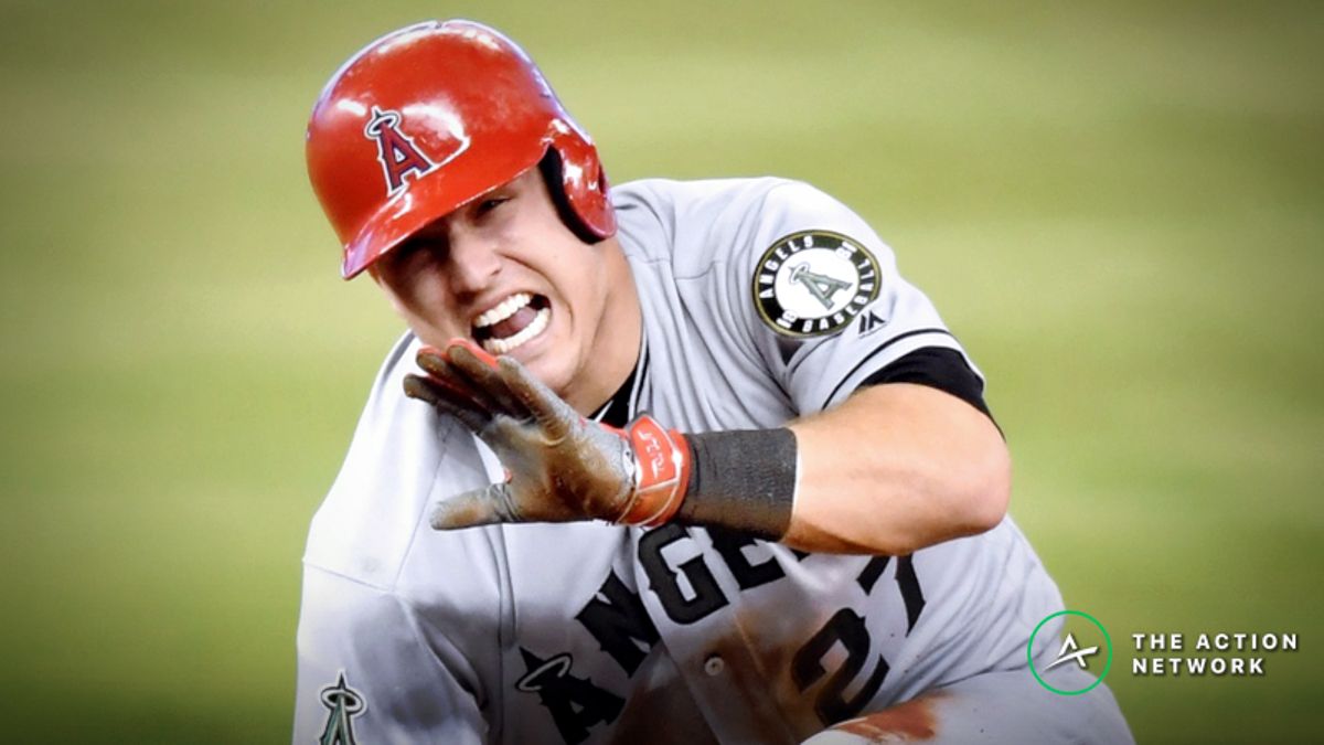 Mike Trout Injury Causing Major Line Movement vs. Brewers The Action
