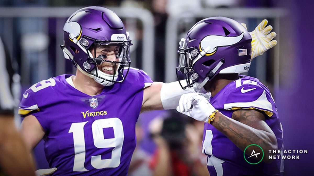 Can Adam Thielen Stefon Diggs Be Top 10 Fantasy Football Wide Receivers Again The Action Network