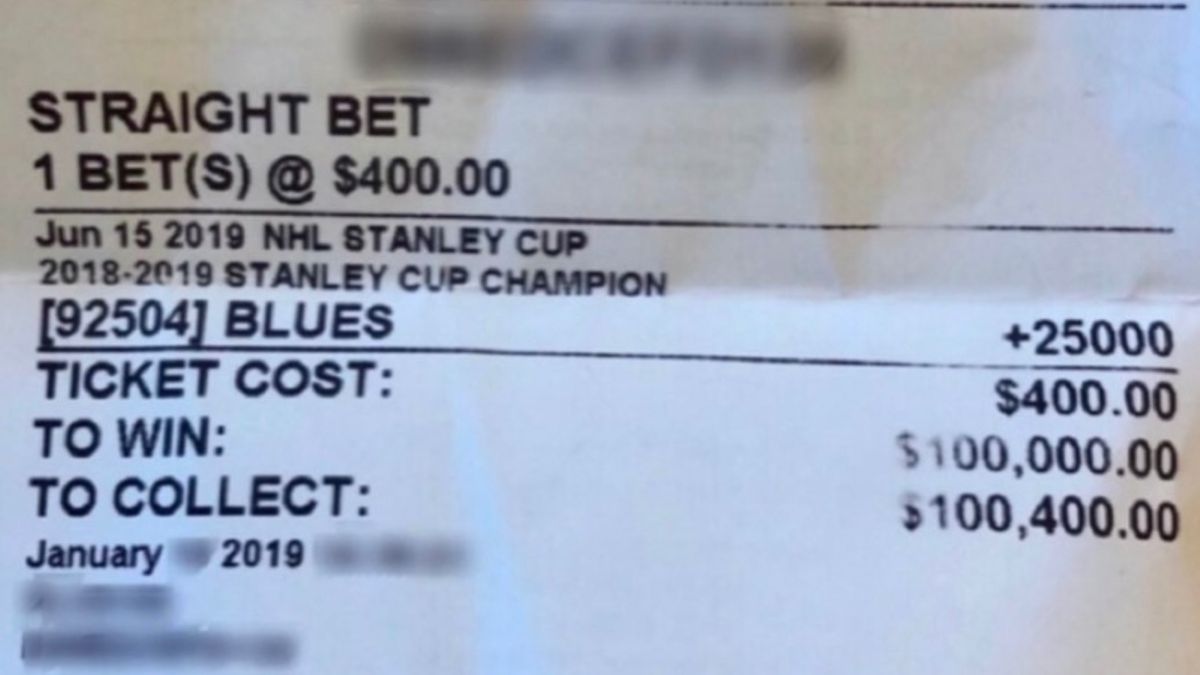 What’s It Like to Turn $400 into $100K? Blues Fan Speaks After Longshot Bet Cashes article feature image
