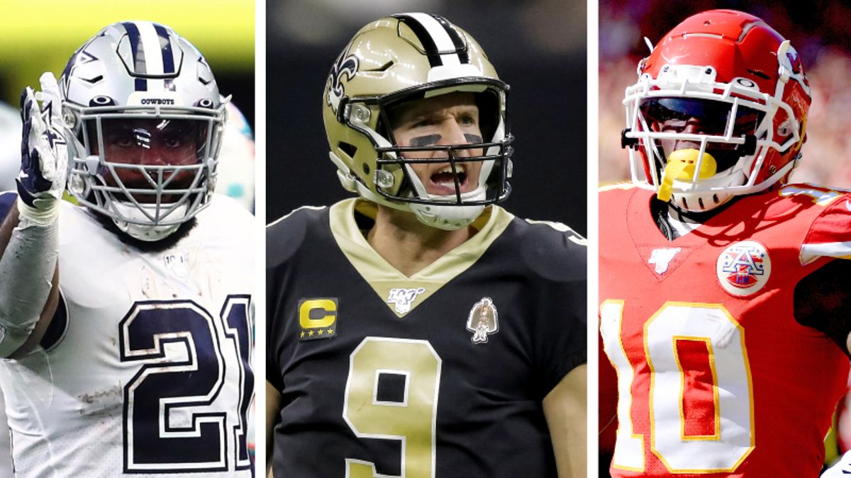 Koerner's Week 10 Fantasy Football Tiers Rankings at QB, RB, WR, TE