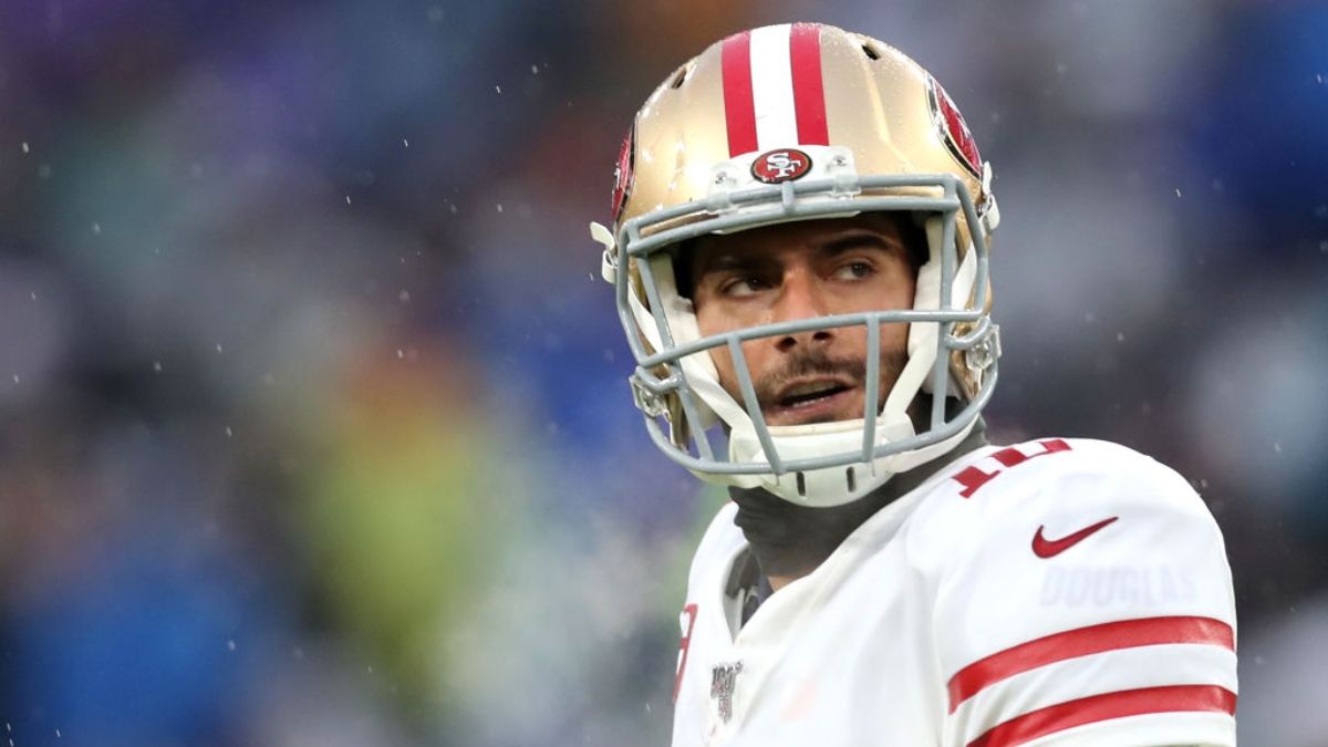 Jimmy Garoppolo Trade Odds: Patriots Favored to Acquire 49ers Quarterback article feature image