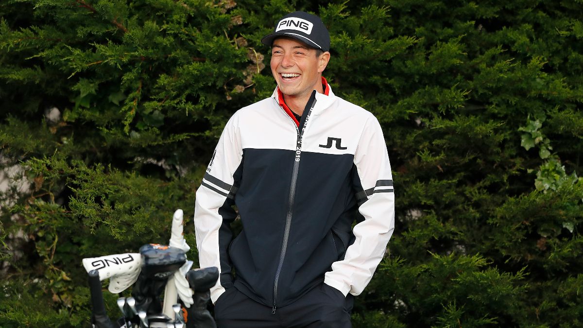 AT&T Pebble Peach Pro-Am Round 3 Odds & Picks: A Superstar to Fade and Why to Back Viktor Hovland article feature image