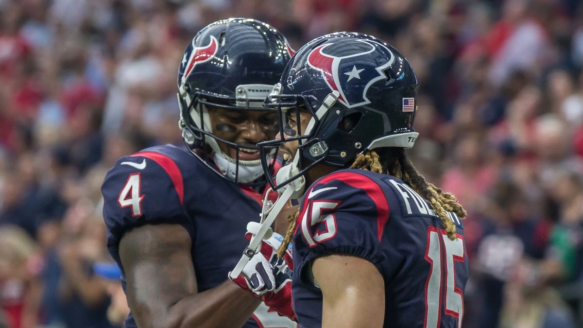 What the DeAndre Hopkins Trade Means for Deshaun Watson & Texans WRs In Fantasy Football article feature image