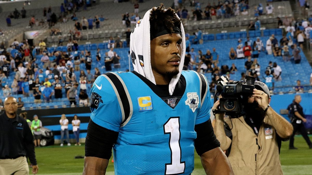 Cam Newton Next Team: Patriots & Bears Among Best Fits for Former Panthers Quarterback article feature image