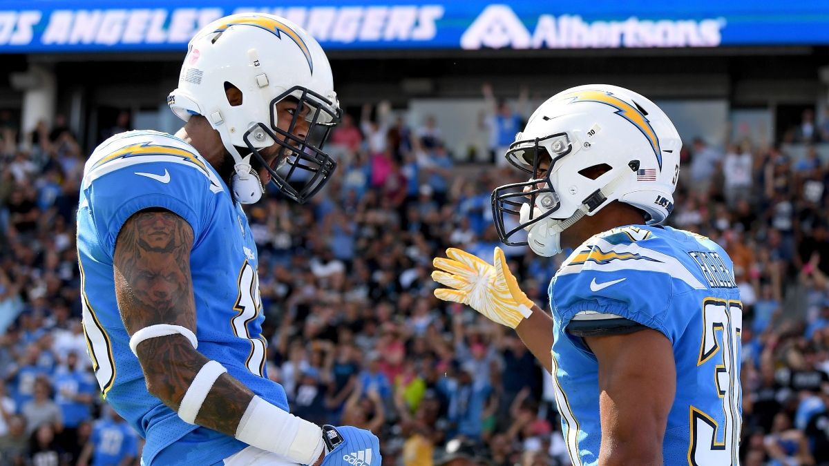 Fantasy Football Projections for Keenan Allen, Austin Ekeler, More Chargers If Tyrod Taylor Starts article feature image