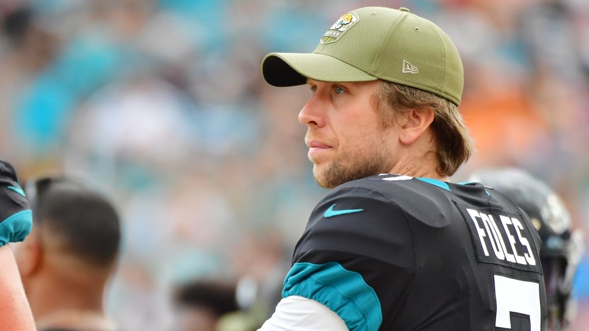 Nick Foles 2020 Team Odds: Foles Favored to Stay with Jaguars article feature image