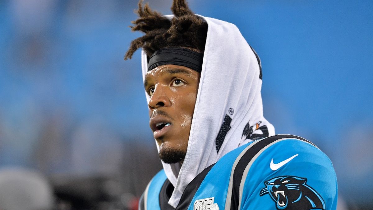 Updated Cam Newton Next Team Betting Odds: Patriots, Jaguars Favored to Land Former Panthers Quarterback article feature image
