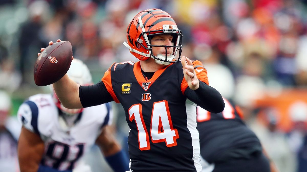 Updated Andy Dalton Next Team Odds: Patriots Favored to Land Bengals Quarterback article feature image