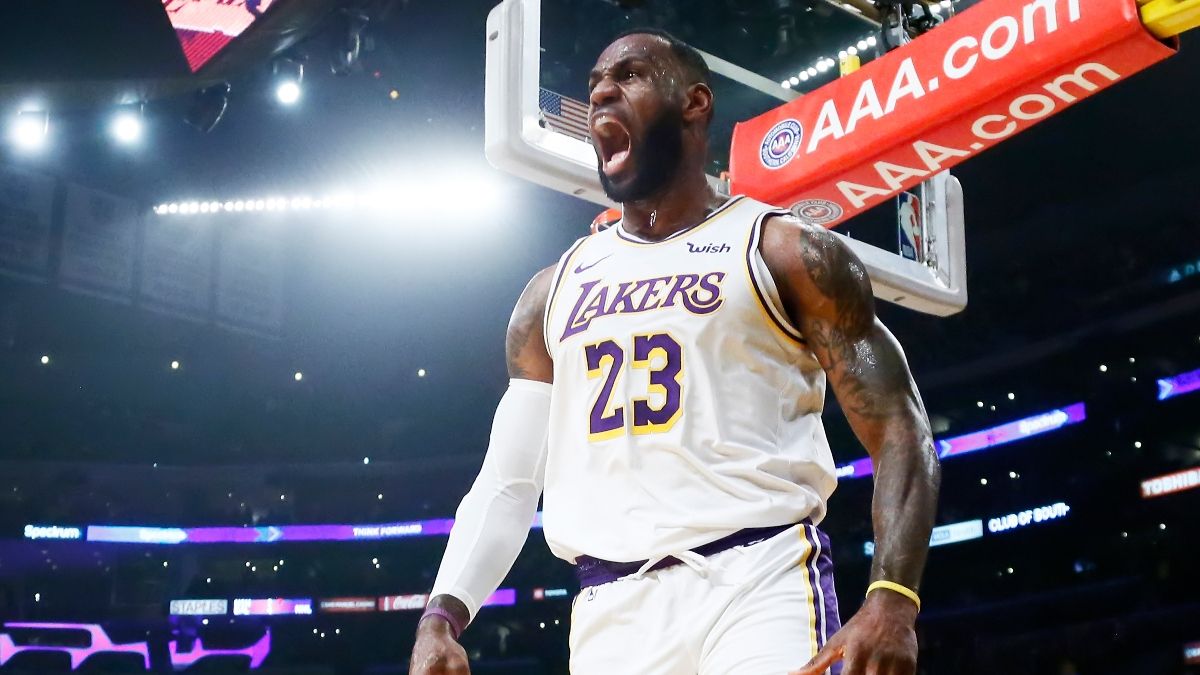 NBA Odds, Picks & Promos in New Jersey: Bet $20, Win $125 if the Lakers Make at Least One 3-Pointer vs. Toronto article feature image