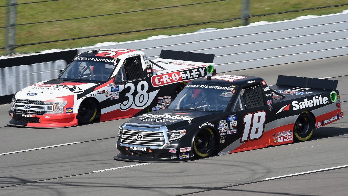 NASCAR Truck Series at Kentucky Odds, Picks: 2 Favorite Bets for Saturday’s Buckle Up Your Truck 225 article feature image