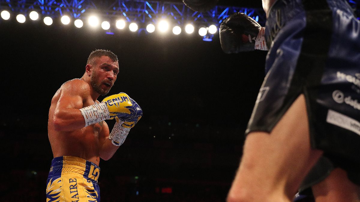 Updated Vasiliy Lomachenko vs. Teofimo Lopez Jr. Boxing Odds, Props & Schedule: Loma Favored In Lightweight Unification Bout article feature image