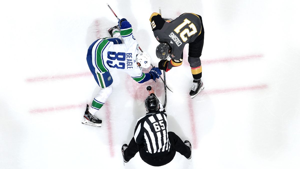 Tuesday NHL Betting Picks: How We’re Betting Golden Knights vs. Canucks, Bruins vs. Lightning (August 25) article feature image
