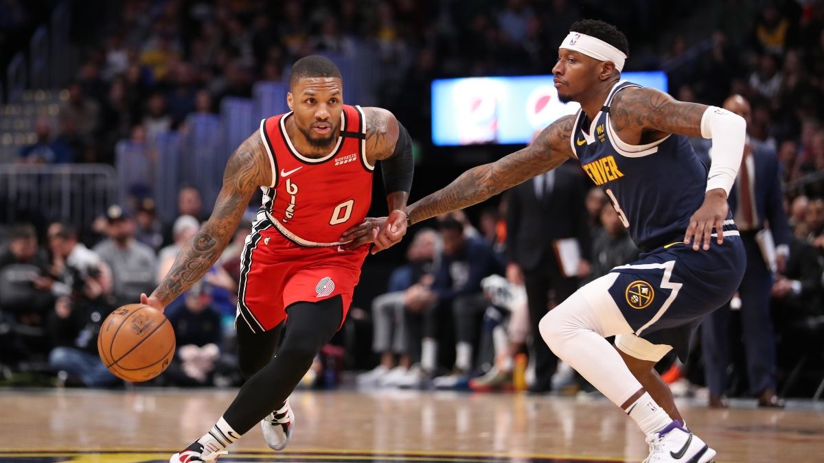 NBA Betting Odds, Picks and Predictions: Blazers vs. Nuggets (Thursday, August 6) article feature image