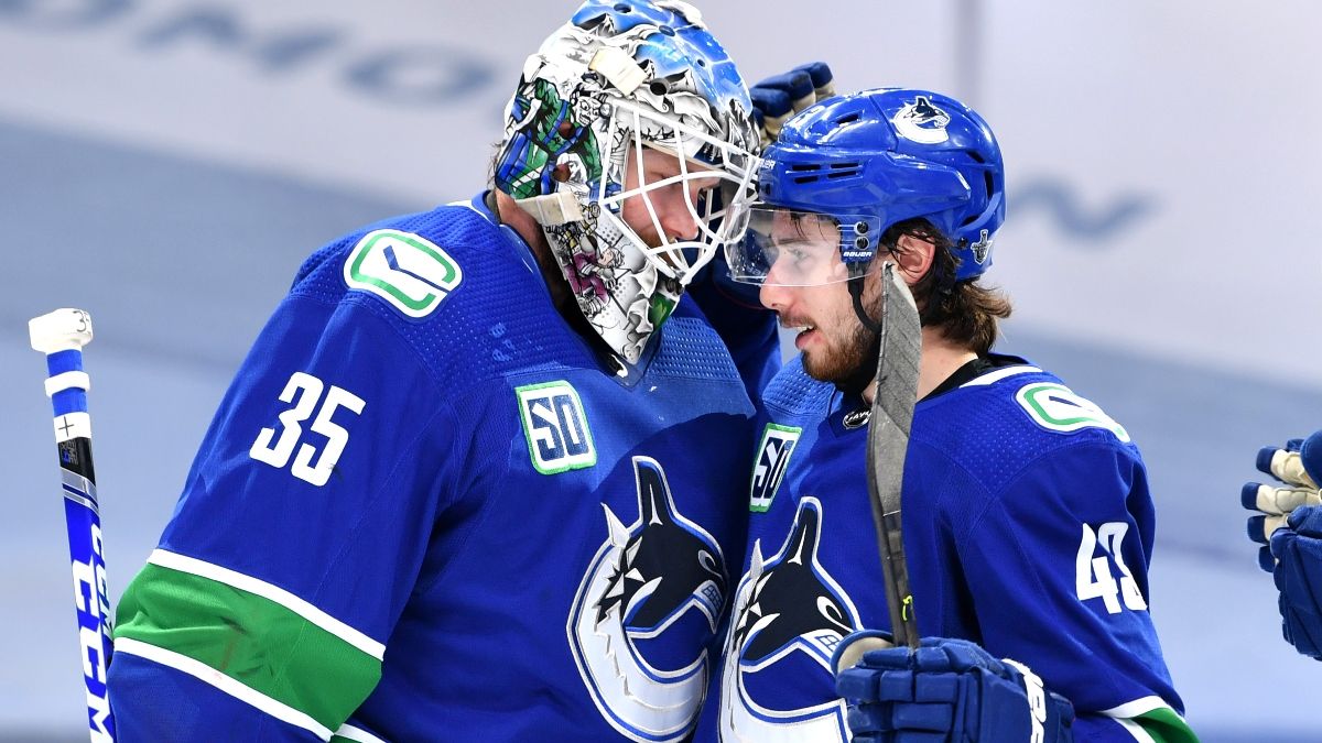 NHL Betting Odds, Picks & Predictions: Golden Knights vs. Canucks Game 7 Preview (Friday, Sept. 4) article feature image