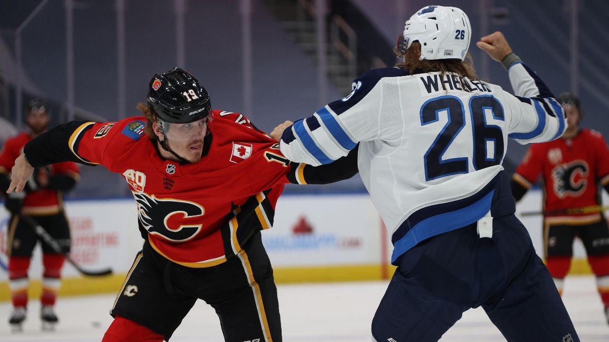 Monday NHL Odds, Betting Picks & Predictions: Winnipeg Jets vs. Calgary Flames (August 3) article feature image