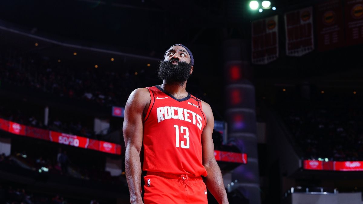 Houston Rockets 2021 NBA Win Total Odds & Pick: Does James Harden Stay, or Go? article feature image