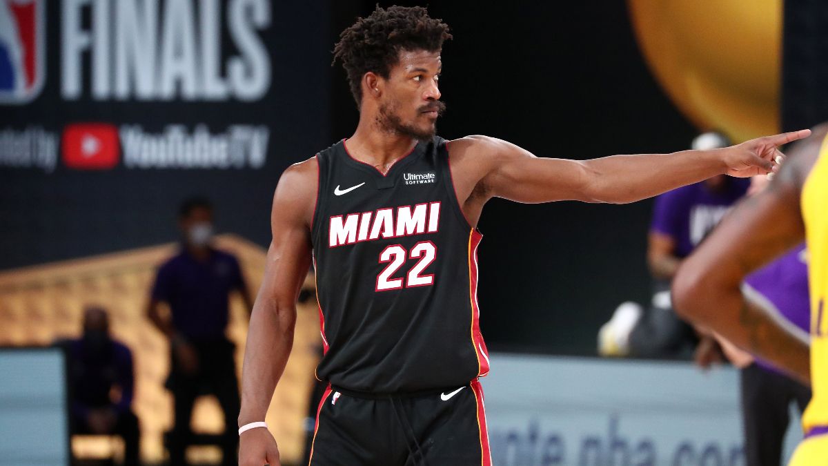NBA Finals Player Prop Bets & Picks: Expect a Strong Jimmy Butler Performance In Game 2 (Friday, Oct. 2) article feature image