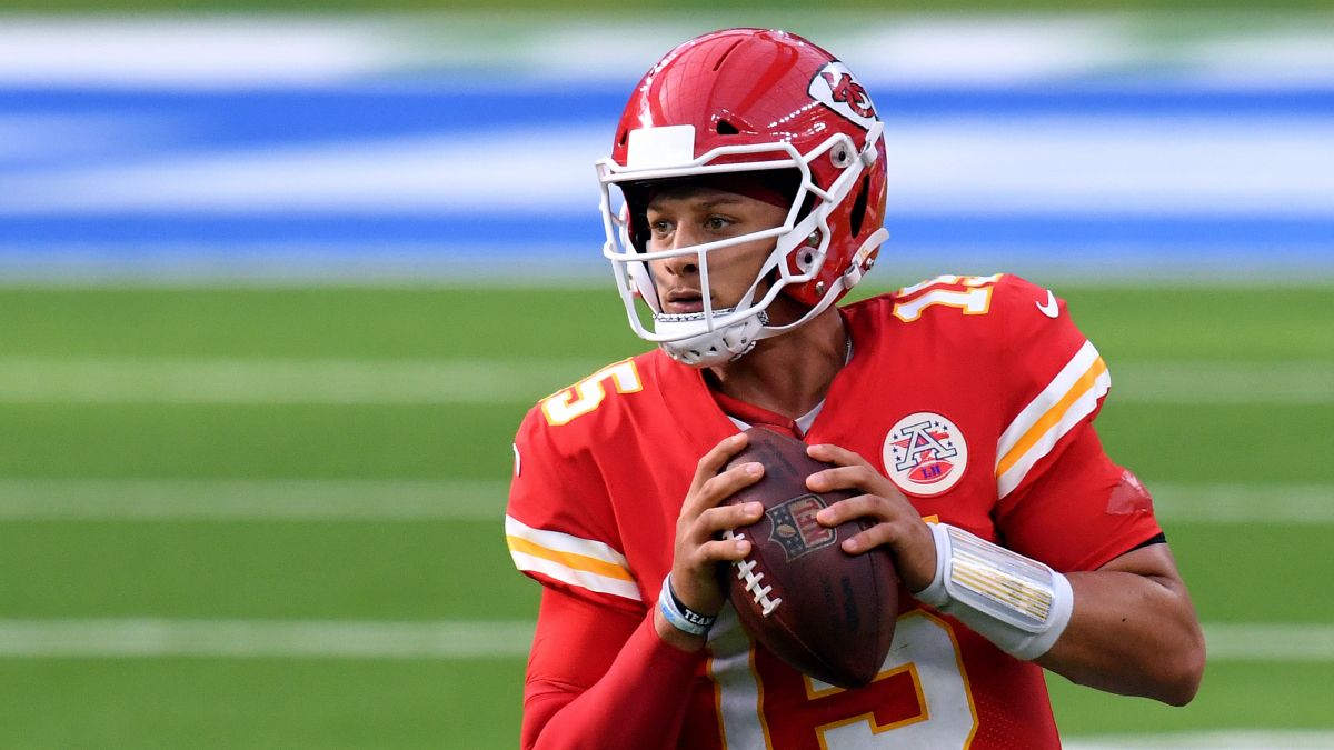 Chiefs vs. Bucs Promo: Bet $20, Win $125 if Patrick Mahomes Throws for at Least 1 Yard! article feature image