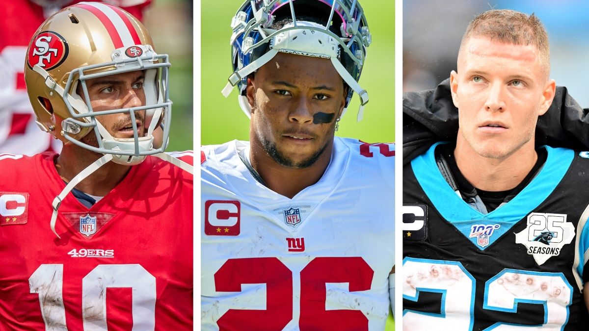 NFL Injuries: How Much Jimmy Garoppolo, Saquon Barkley, More Injured Stars Are Worth To the Spread article feature image
