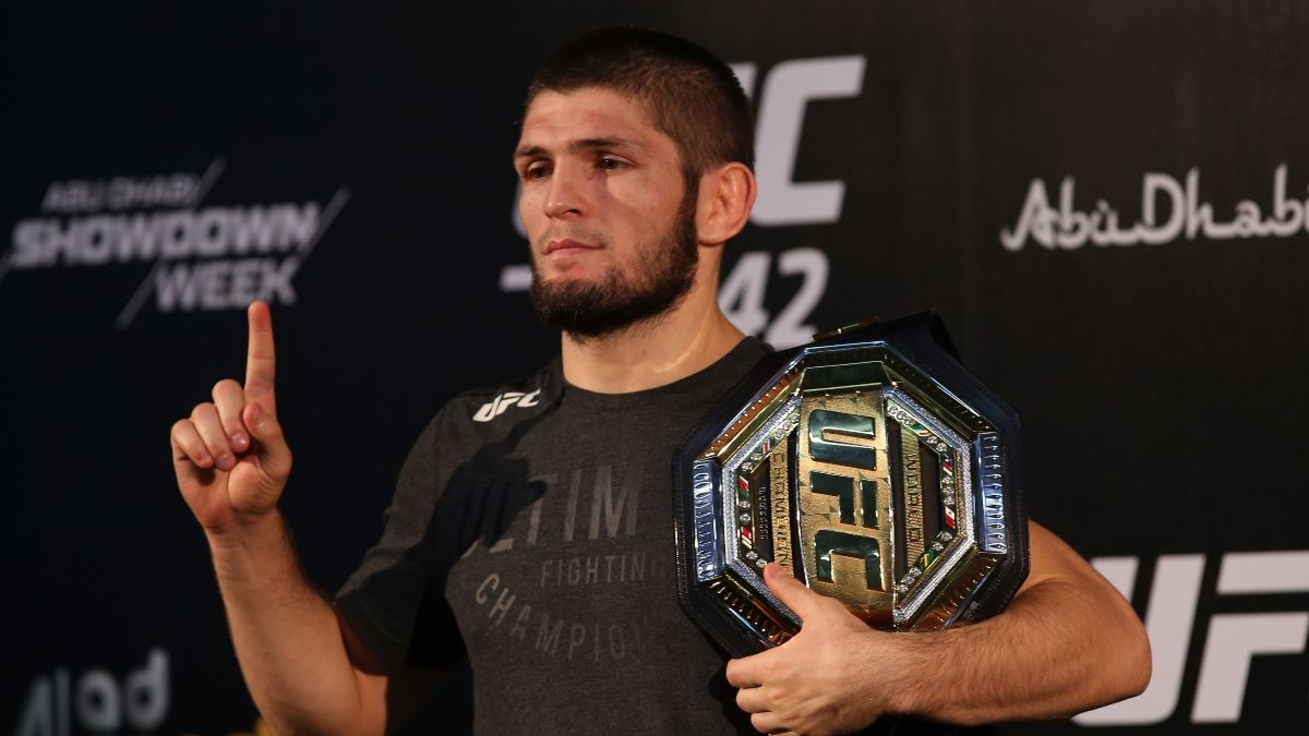 UFC 254 Main Event Promo: Bet Khabib at 100-1 Odds! article feature image
