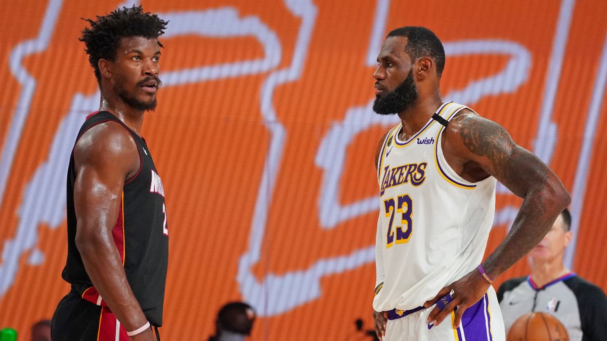 Tuesday NBA Finals Picks & Predictions: Our Best Bets for Lakers vs. Heat Game 4 (Oct. 6) article feature image