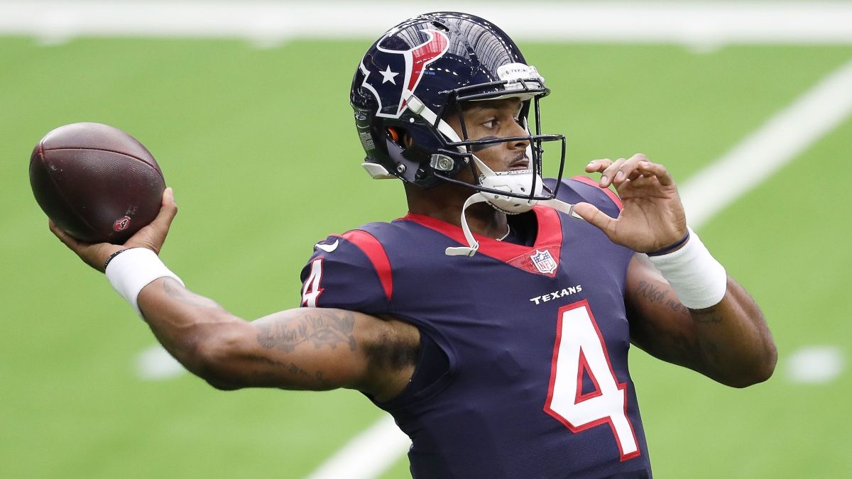 Texans vs. Lions Promo: Bet $20, Win $125 if Deshaun Watson Throws for at Least 1 Yard! article feature image