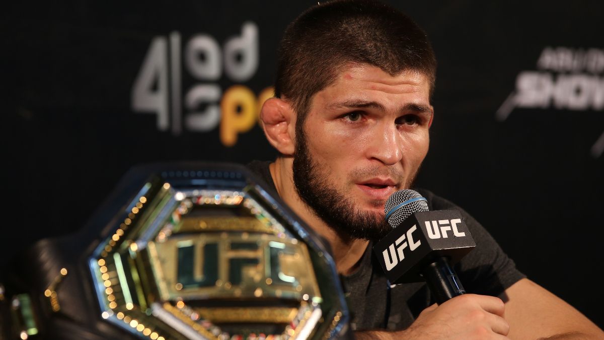 Updated UFC 254 Odds: Khabib Nurmagomedov Heavily Favored In Fight Island Main Event article feature image