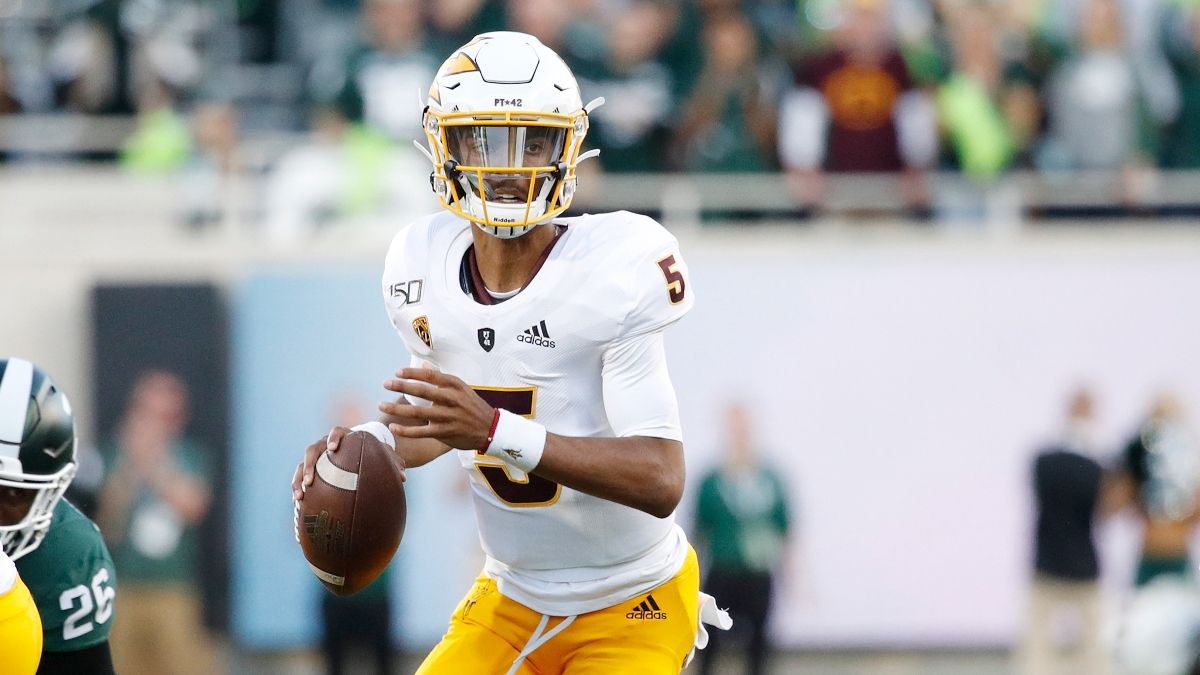 College Football Odds & Pick for Arizona State vs. USC: Sharp Action, Betting Systems Aligned on Total (Saturday, Nov. 7) article feature image