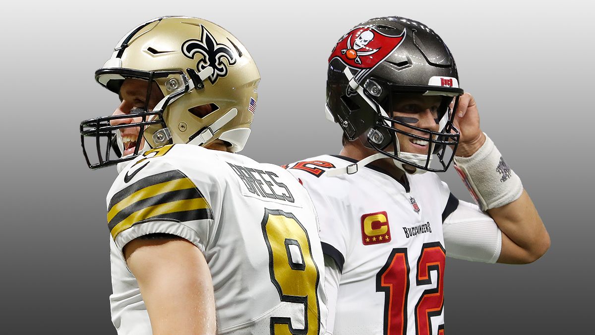 NFL Odds & Picks For Sunday Night Football: How To Bet the Saints vs. Buccaneers Total article feature image