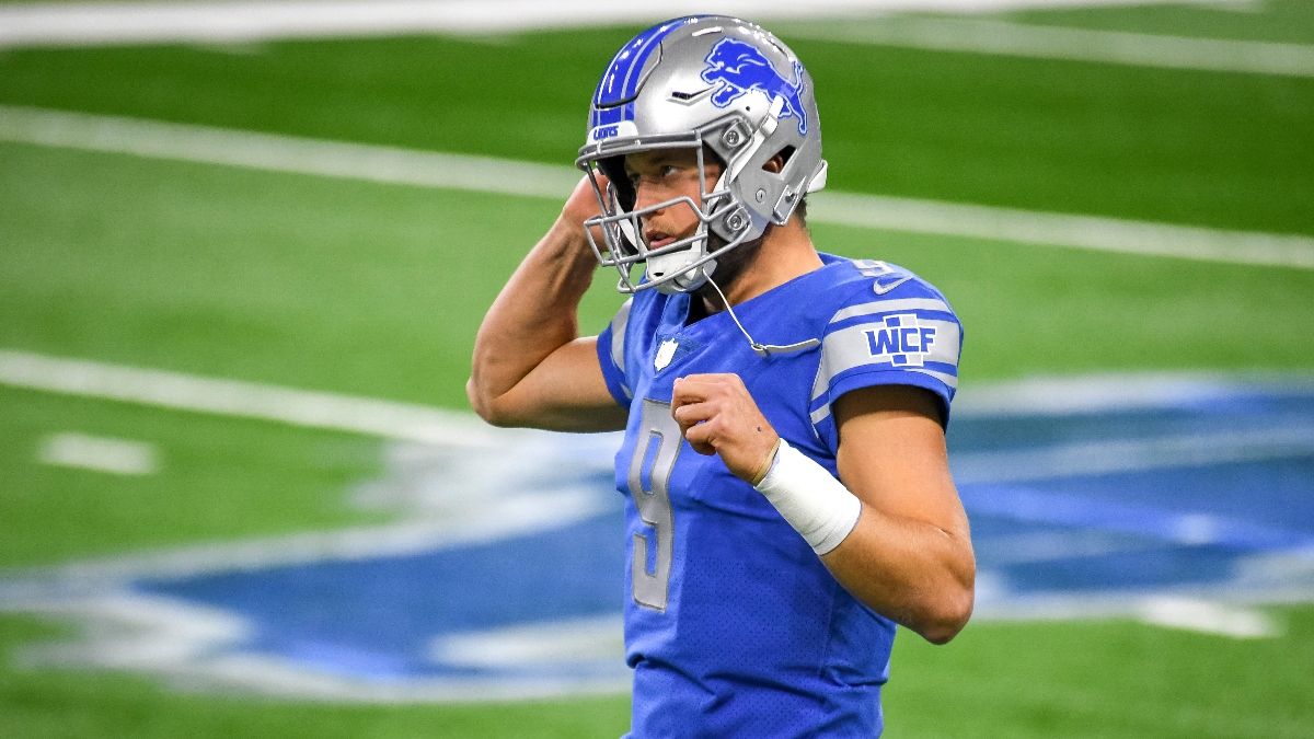 Matthew Stafford Trade Odds: 49ers Favored to Acquire Lions Quarterback article feature image