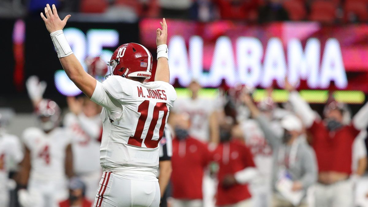 2021 College Football Playoff National Title Odds Tracker: Alabama Tops Board Ahead of Rose Bowl Against Notre Dame article feature image