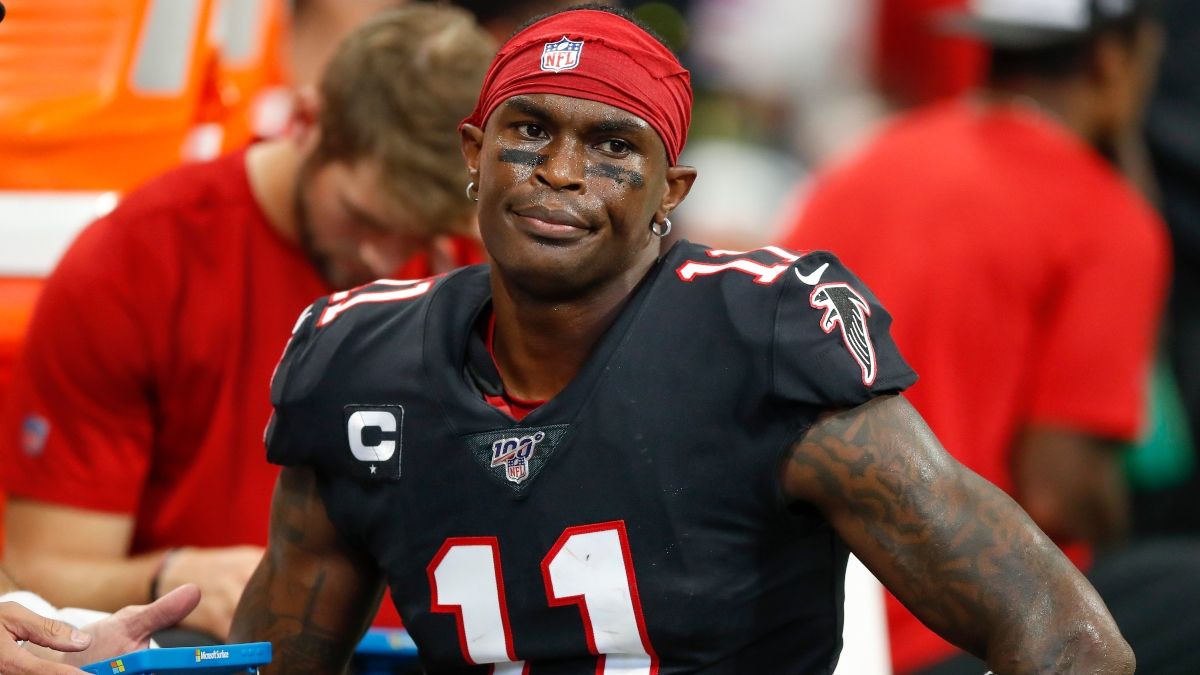 Julio Jones Trade Odds: Patriots, Titans & Chargers Among Betting Favorites to Land Falcons Receiver article feature image
