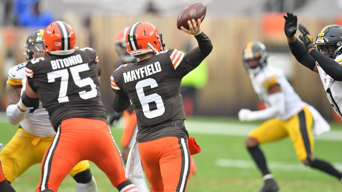 Browns vs. Steelers Odds & Picks: The Winning NFL Playoff Betting System For Sunday article feature image