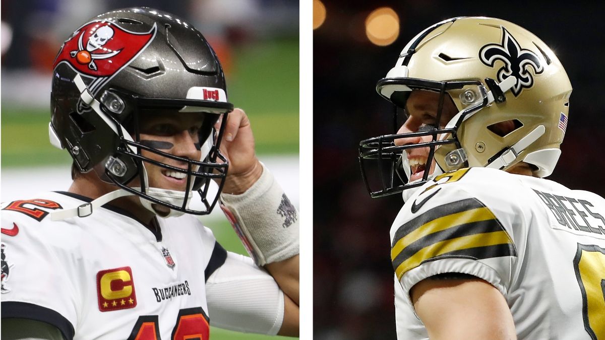 Saints vs. Buccaneers Odds & Playoff Schedule: Opening Spread, Total & More Divisional Round Details article feature image