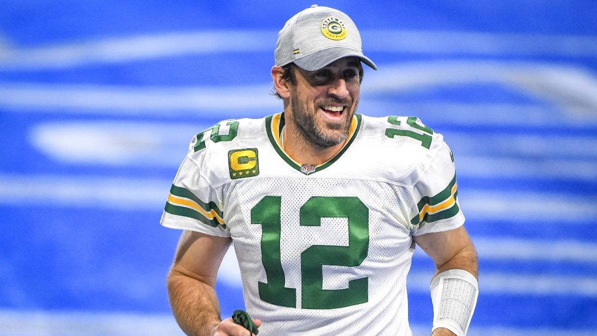 Packers-Rams Promo: Bet $20, Win $125 if Aaron Rodgers Completes a Pass article feature image