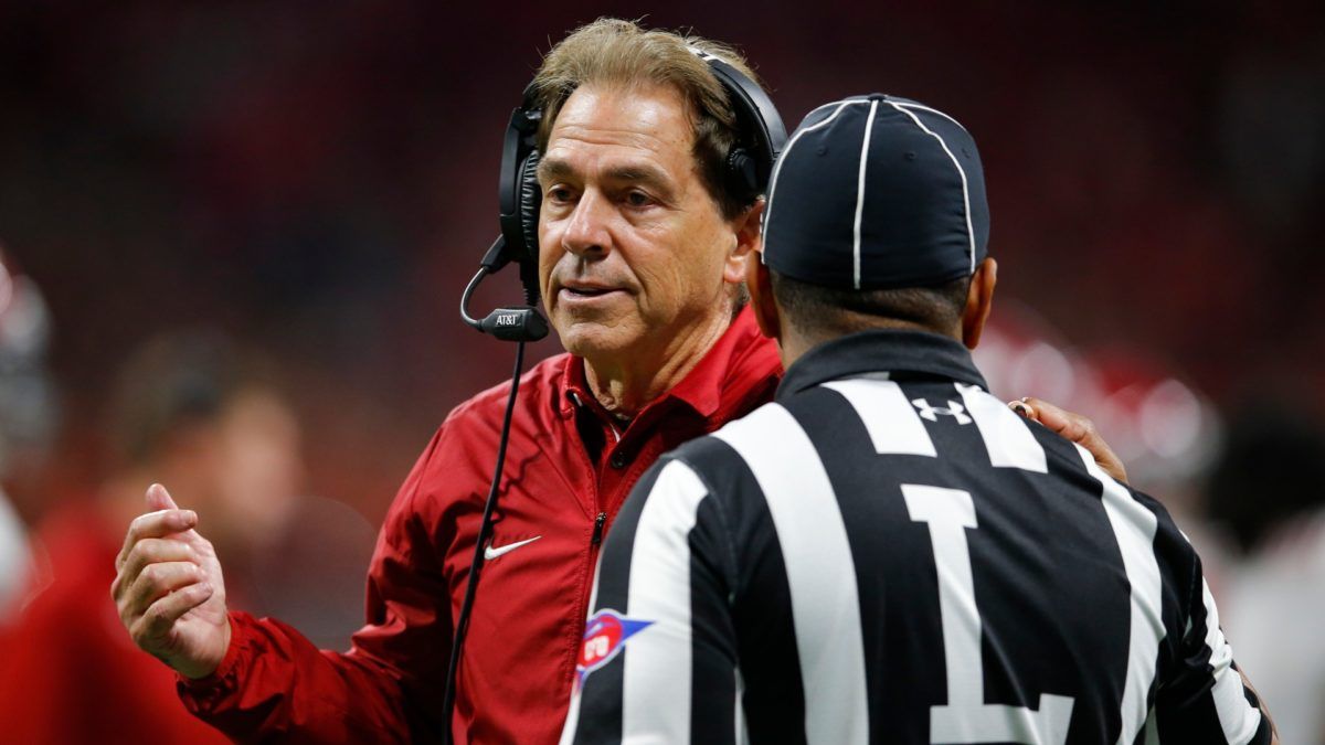 CFP National Championship Betting: How Officiating Will Impact Alabama vs. Ohio State article feature image