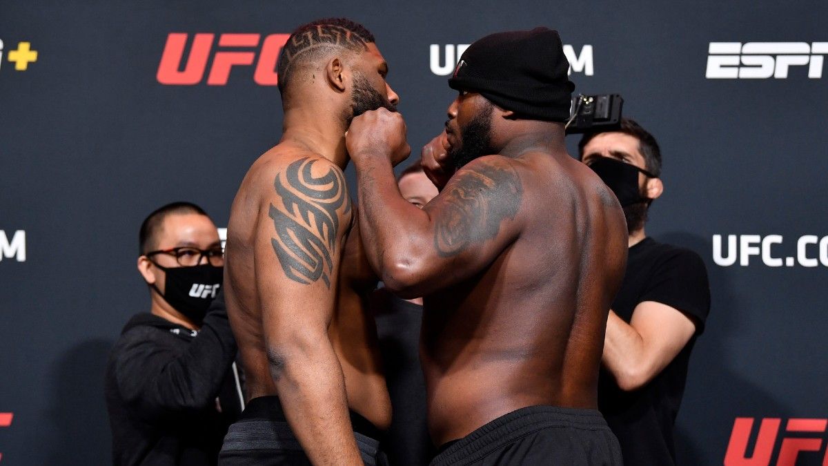 Saturday UFC Fight Night Odds, Projections & Betting Picks for All 14 Bouts (Feb. 20) article feature image