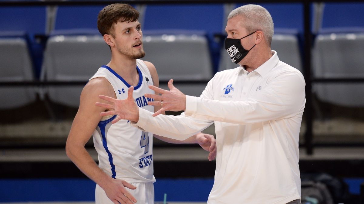 College Basketball Odds & Picks for Evansville vs. Indiana State: How Sharps Are Betting Wednesday’s MVC Game article feature image