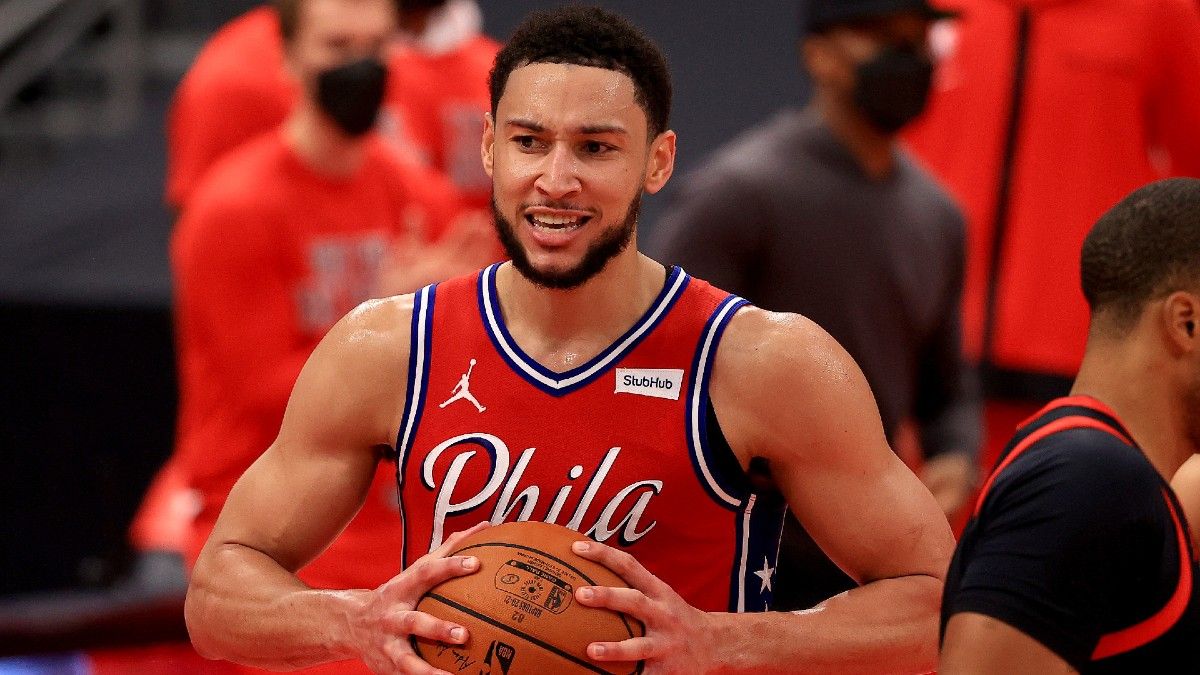 Ben Simmons To Hold Out, Latest Trade Destination Odds For Sixers Star article feature image