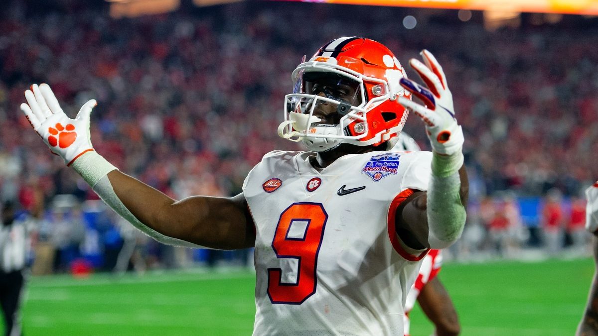Travis Etienne Dynasty Fantasy Outlook, NFL Draft Profile & Props article feature image