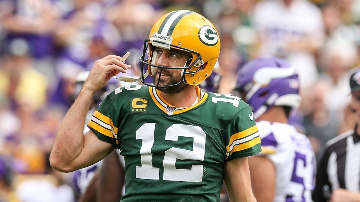 Aaron Rodgers Trade or Retirement Would Plummet Packers’ Super Bowl Odds From 10% to 0.8% article feature image