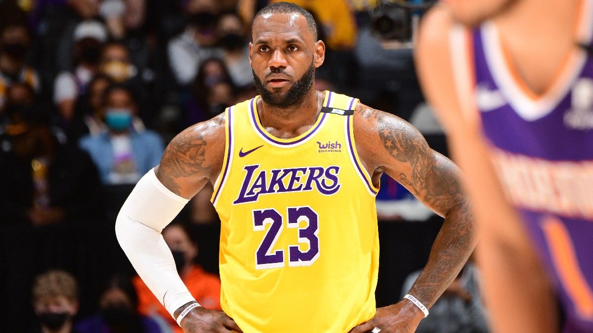 2021-22 NBA Futures Odds: Lakers To Miss Playoffs Is Most Popular Bet article feature image